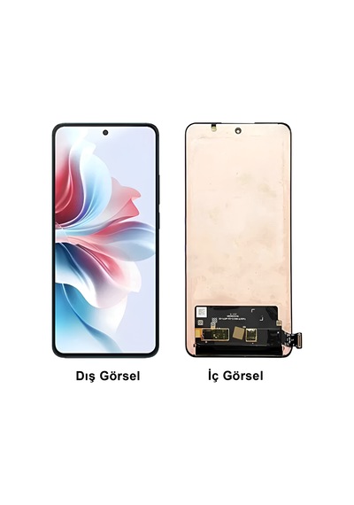 Teknonet Oppo Reno 11f Uyumlu Lcd+dokunmatik - Siyah