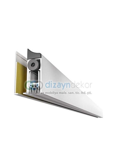 Cam Glass Kapı Altı Giyotin 930 Mm