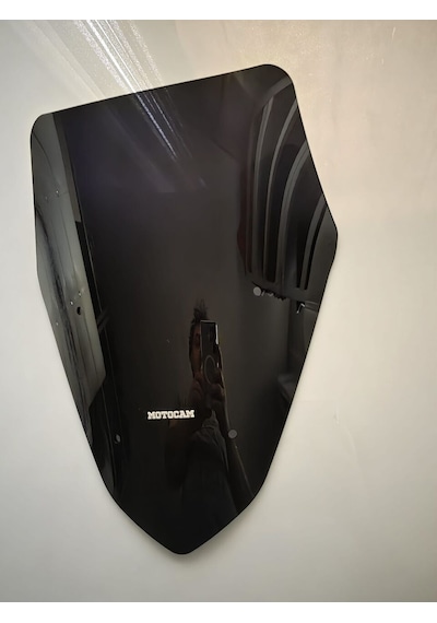 Motocam Sfm Pyrexia 150 Ön Cam 2023-2026 Model 43cm Siyah Renkli 4mm Sportif