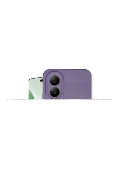 Oppo A38 Kılıf Auto Focus Kapak - Lila 0.2M-Çok Renkli
