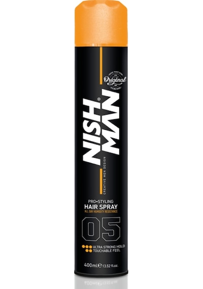 Nıshman 05 Sert Şekillendirici Saç Spreyi 400 ML