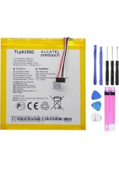 One Touch Pixi 4.7 '' Tlp025gc Batarya Pil Ve Tamir Seti-ithalatçı Garantilidir