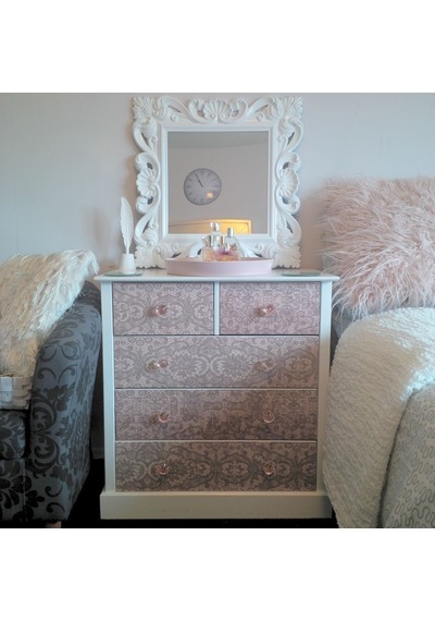D-C-Fix 346-0621 Vintage Damask Desen Yapışkanlı Folyo
