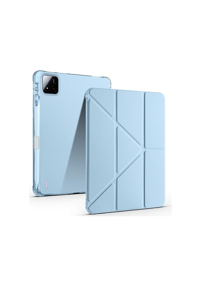 Aksesuarcim Xiaomi Pad 7 Pro İle Uyumlu Kılıf Silikon Yumuşak Kalem Bölmeli Esnek 4 Farklı Stand Olabilen Tablet Kılıfı Mavi Sku: Zeusb0fl14rtsn Arka Kapak Aksesuarcim Xiaomi Pad 7 Pro İle Uyumlu Kılıf Silikon Yumuşak Kalem Bölmeli Esnek 4 Farklı Stand Olabilen Tablet Kılıfı Mavi Sku: Zeusb0fl14rtsn Arka Kapak
