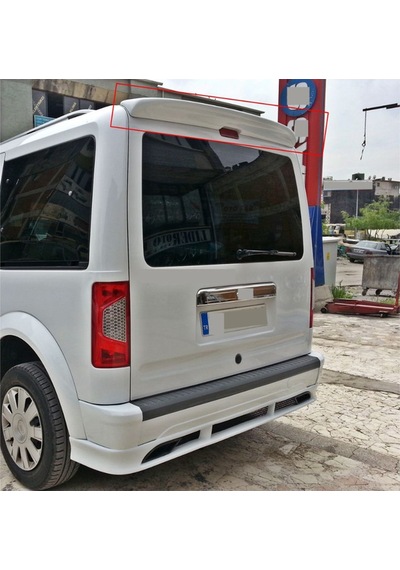 Ford Connect Bagaj Üstü Spoiler Fiberglass Boyasız