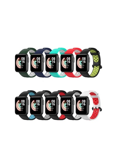 Xiaomi Redmi Watch 2 Lite Krd-02 Uyumlu Mkst Kordon-siyah-gri