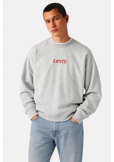 Levi's Erkek Relaxed Fıt Gri Sweatshirt- 0087a-0016
