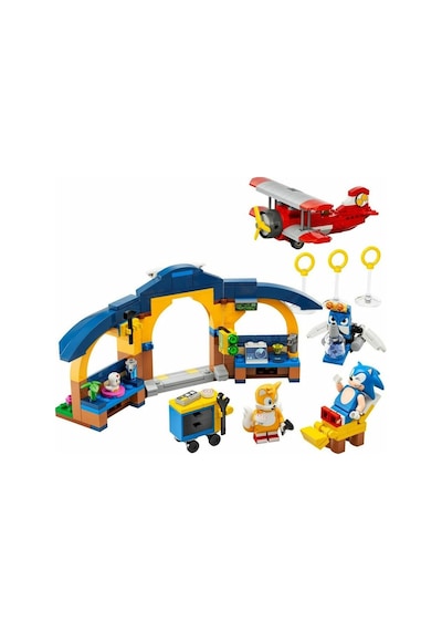 LEGO 76991 Sonic The Hedgehog Tailsin Atölyesi Ve Tornado Uçağı 376 Parça