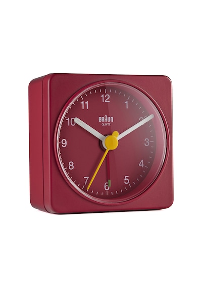 Braun Bc02r Kırmızı Klasik Seyahat Analaog Alarmlı Masa Saati Brn.bc02r