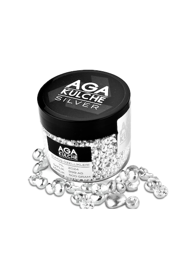 Agakulche 250 Gram 999 Granül Gümüş