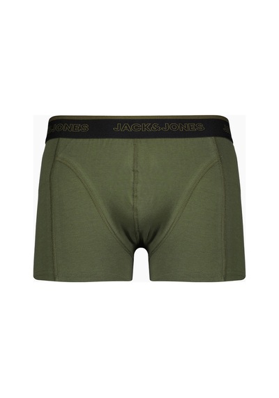 Jack & Jones Jack&jones Erkek 3'lü Boxer 12300849.brd Çok Renkli