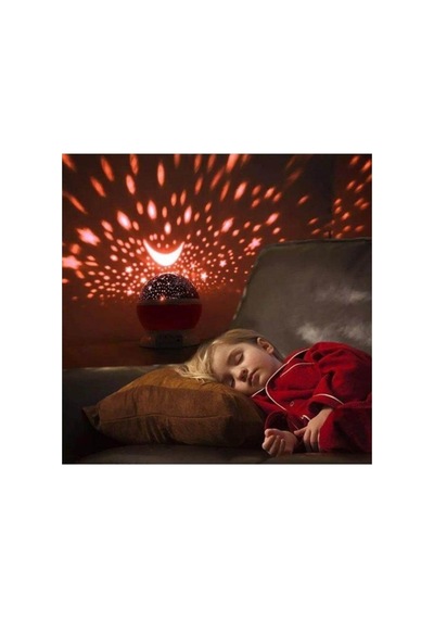 Gece Lambası Masa Lambası Dönen Star Master Projeksiyon Işık Led Lamba Beyaz