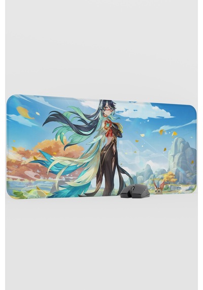 Xianyun Genshin Impact Anime Gacha V3 - 90x40 Xxl Gaming Mouse Pad Fare Altlığı