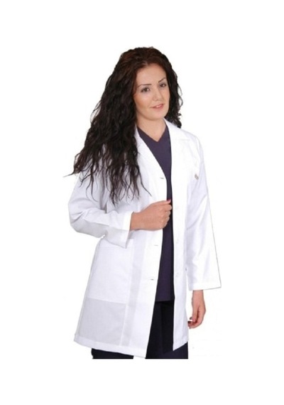 Kg Tekstil Büyük Beden Doktor Öğretmen Sağlıkçı Önlüğü Beyaz