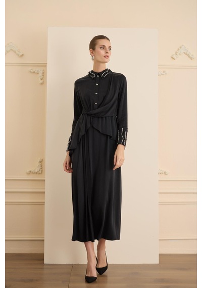 Senna Lumıere Dress Siyah Siyah