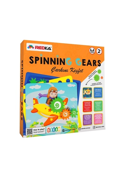 Spinning Gears Çarkini Keşfet 3 Yaş+