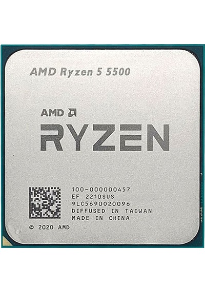 Amd Ryzen 5 5500 Altı Çekirdek 3.60 Ghz  Fansız Tray İşlemci