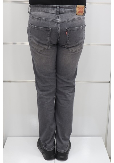 Denim Cartel Dmctekstil Erkek 951 Gri Yüksek Bel Rahat Kesim Boru Paça Jean Pantolon