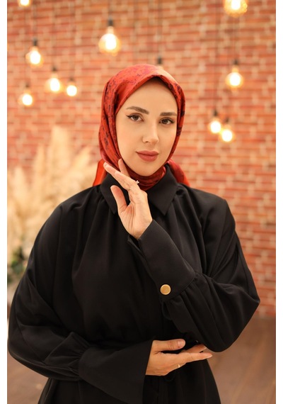 Silk Home Shiny Eşarp 75007-26 Bordo