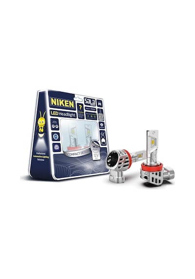 Niken H11 Led Xenon Far Ampulü Seti Niken Solo 7600lm 1 Adet