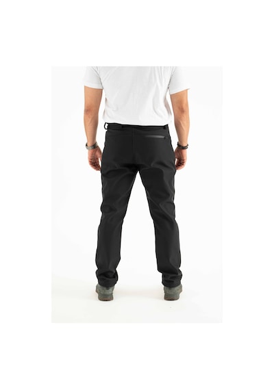 Longberg Kışlık Içi Polarlı Su Ve Rüzgar Geçirmez Softshell Pantolon Prs-1769 Siyah