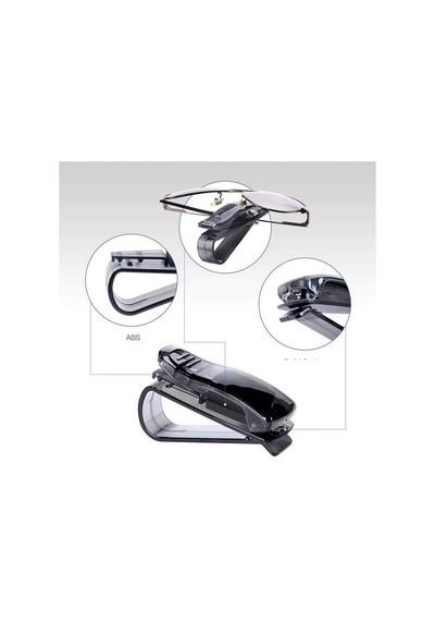 Zhltools Güneşliğe Uygun Mini Gözlük Tutucu