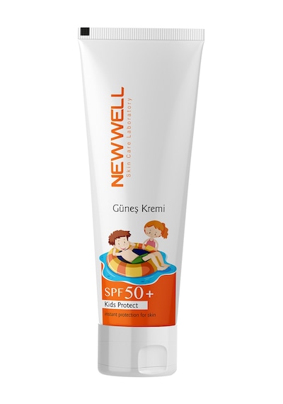 New Well Güneş Koruyucu Çocuk Kremi Spf 50+ 50 ML