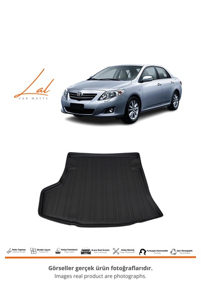 Uyumlu Toyota Corolla 3d Bagaj Havuzu 2007-2013 Uyumlu