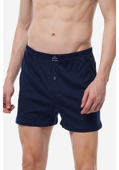 Malabadi Erkek Lacivert 12'li Premium Collection Geniş Kalıp Modal Büyük Beden Boxer 12m254