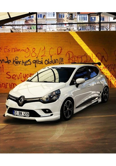 Clio 4 Ön Tampon Eki (2018..)----fibersan Tuning