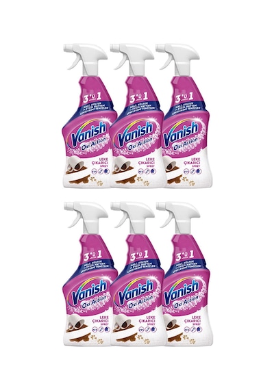 Vanish Oxi Action Halı, Koltuk Ve Evcil Hayvan Leke Çıkarıcı Sprey 500 MLx 6