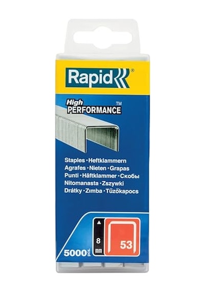 Feindrahtklammer Tip 53/8 Mm, 5000 Adet Plastik Tekrar Kapatılabilir, 40303084