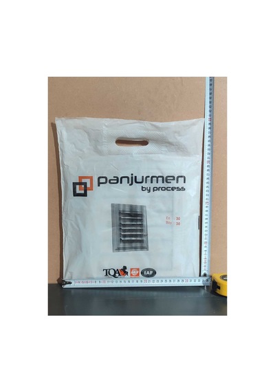 Klc Havalandırma Menfezi Banyo Wc Tuvalet Menfez Plastik Panjur Gri 30x30 Cm.
