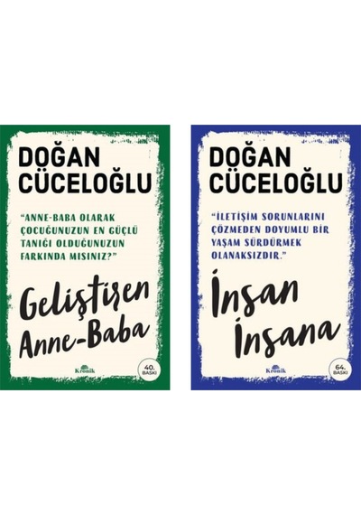 Insan Insana + Geliştiren Anne Baba- 2 Kitap Set - Iş Bankası Özel Set Insan Insana Kitabı