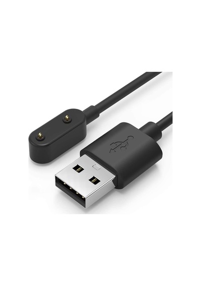 Saat Usb Şarj Aleti Galaxy Fit 2 Sm R220 Ile Uyumlu Akıllı Saat Usb Şarj Kablosu Siyah