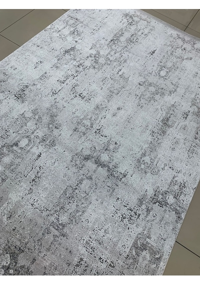 Padişah Halı Evidence 72708 096 Serisi Viskon Akrilik Salon Oturma Yatak Odası Halısı Gri - Krem