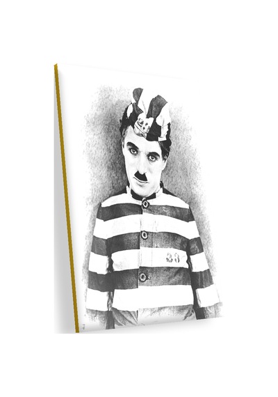 Cakasepetim Charlie Chaplin The Adventurer Kısa Filminin Ahşap Mdf Tablo