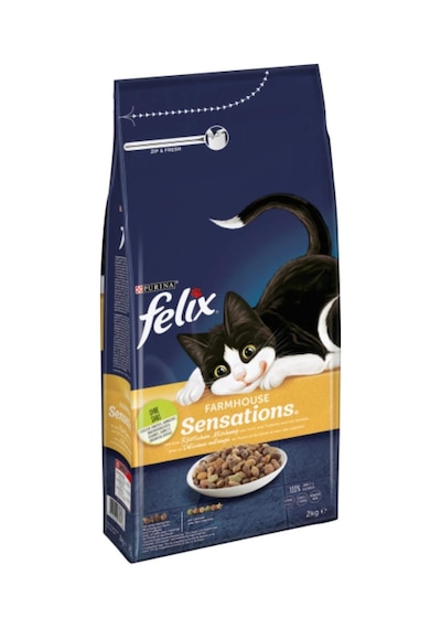 Purina Felix Tavuk ve Hindili Yetişkin Kedi Maması 2 KG