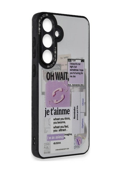 Newface - 77 - Samsung Galaxy Uyumlu S24 Plus Kılıf Mirror Desenli Kapak - Mirror - Csmo-tex - - 4 Mirror - 4