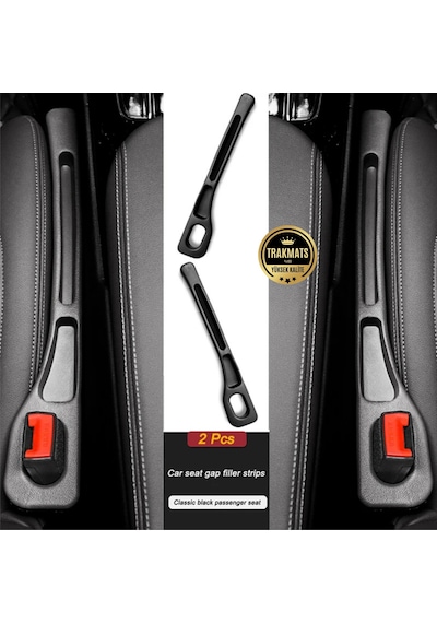 Bmw X5 E53 1999-2000-2001-2002-2003-2004-2005-2006 Araba Koltuk Arası Boşluk,doldurucu,organizer , İki Adet Siyah Araç İçi,düzenleyici