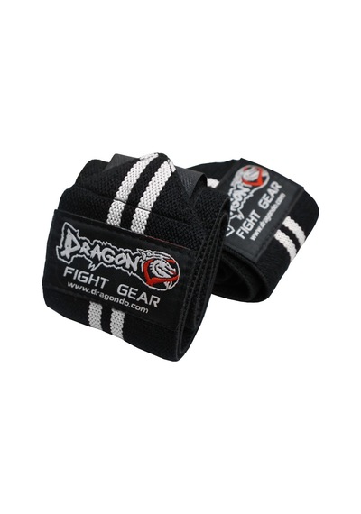 Dragondo 63911 Halter Ve Fitness Bilek Bandajı Yeni Seri Siyah - Beyaz