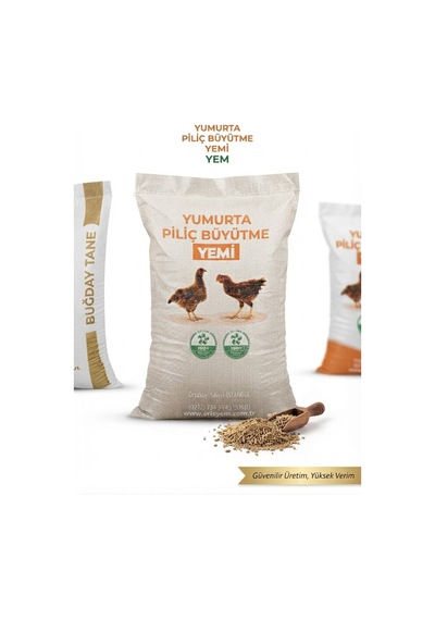 Piliç Büyütme Yemi 3 Kg Yüksek Verimli Granül/pelet Kümes Yemi
