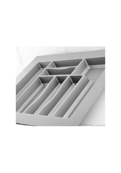 Tr Plastik Çekmece İçi Düzenleyici 58 X 49 Cm Derin Kaşıklık Bıçak Kaşık Çatal 1 Adet Standart Ölçü Diğer