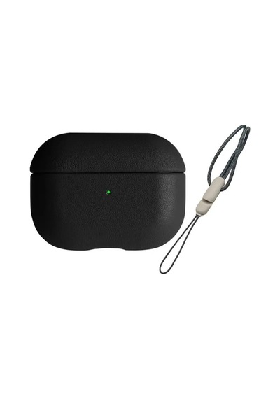 Jenerik Apple Airpods 3 3.nesil 405 Deri Kılıf - Siyah