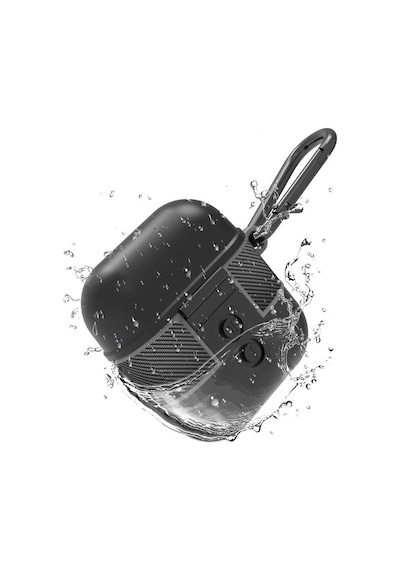 Apple Uyumlu AirPods Htstore Zore Airbag 16 Kılıf Siyah