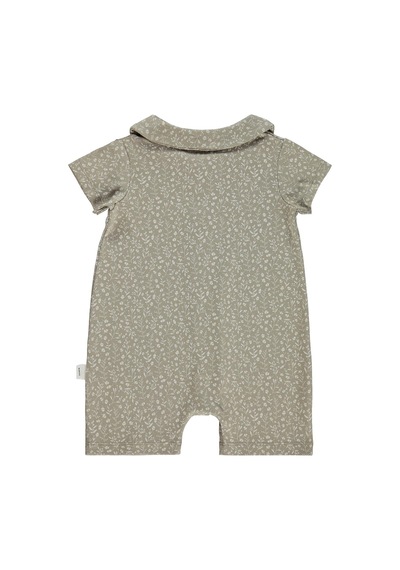 Civil Baby Çiçek Empirme 6-18 Ay Tulum - Bej Koyu Vizon