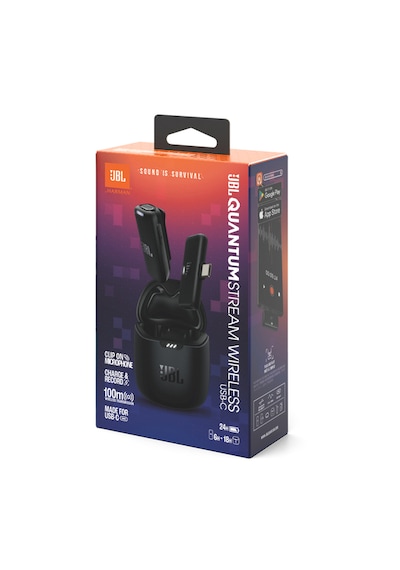 Jbl Quantum Stream Wireless, Usb-c Mikrofon,siyah