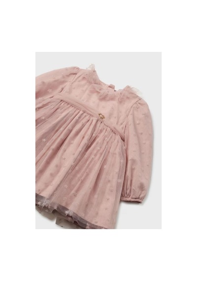 AndyWawa Mayoral Kız Bebek Elbise 2907 Pembe