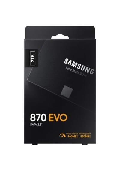 Samsung 2tb Mz-77e2t0bw 870 Evo Ssd 2.5" Sata3 Ssd 560-530