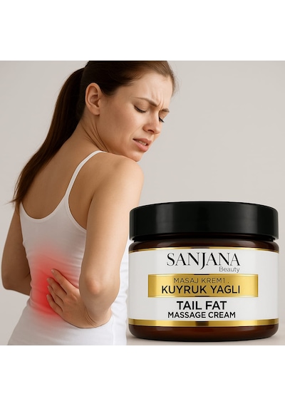 Sanjana Beauty Kuyruk Yağlı Masaj Kremi 100 Ml